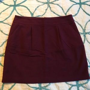 Maroon Loft Skirt